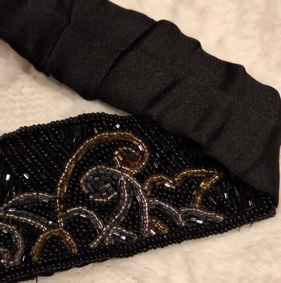 Vintage BEADED belt - Picture 3 of 7